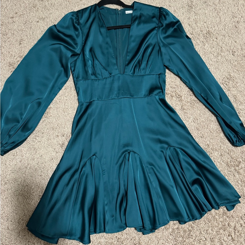 Abercrombie and Fitch emerald green dress